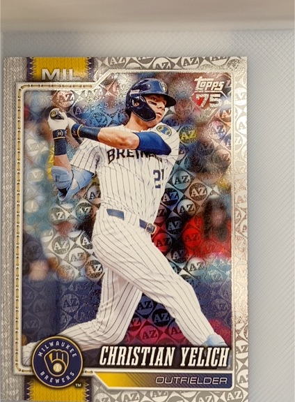 2026 Topps Series 1 #154 Christian Yelich — front