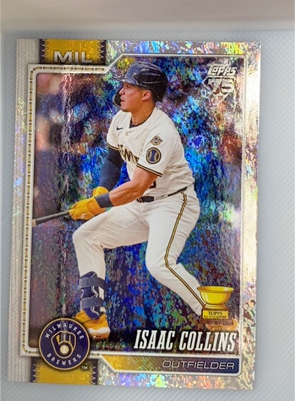 2026 Topps Series 1 #202 Isaac Collins — front