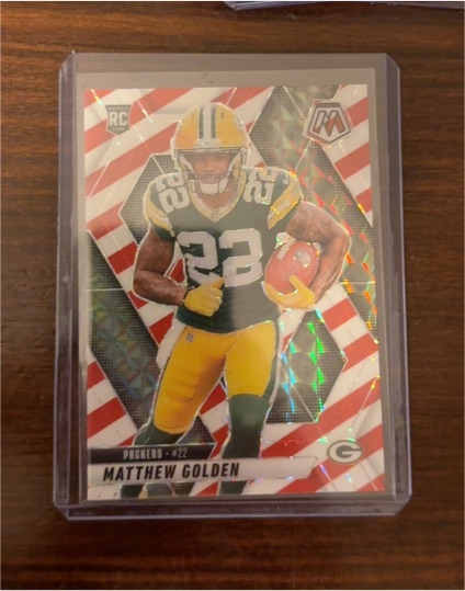2025 Panini Mosaic #323 Matthew Golden — front
