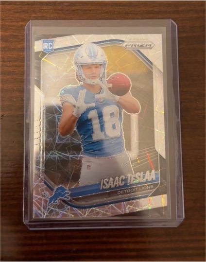 2025 Panini Prizm #316 Isaac Teslaa — front