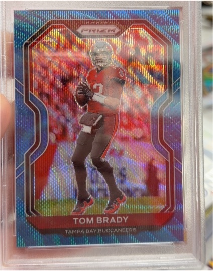 2020 Panini Prizm #255 Tom Brady — front