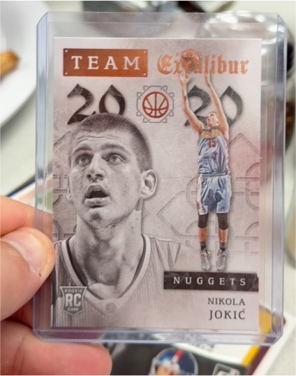 2015-16 Panini Excalibur Team 2020 #37 Nikola Jokić Rookie Card — front