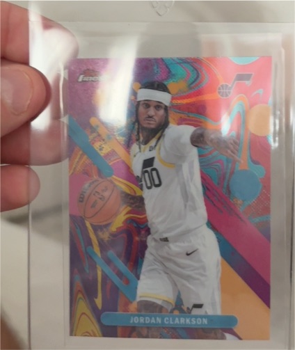 2026 Topps Finest #73 Jordan Clarkson — front
