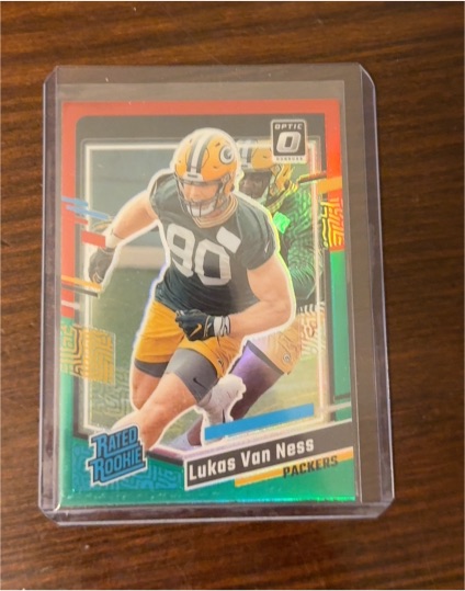 2023 Panini Donruss Optic #336 Lukas Van Ness — front
