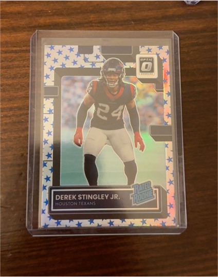 2022 Panini Donruss Optic #244 Derek Stingley Jr. — front