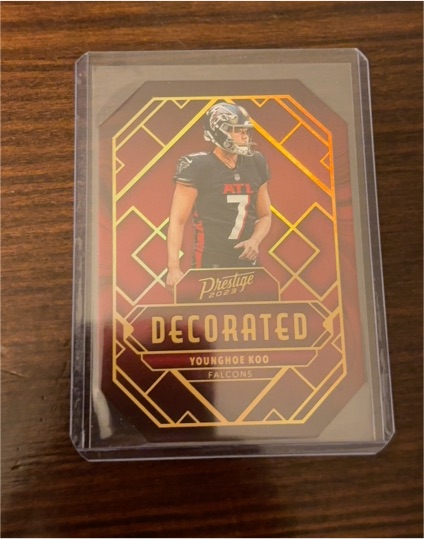 2023 Panini Prestige Decorated #D-2 Younghoe Koo — front