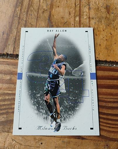 1998-99 Upper Deck SP Authentic #50 Ray Allen — front