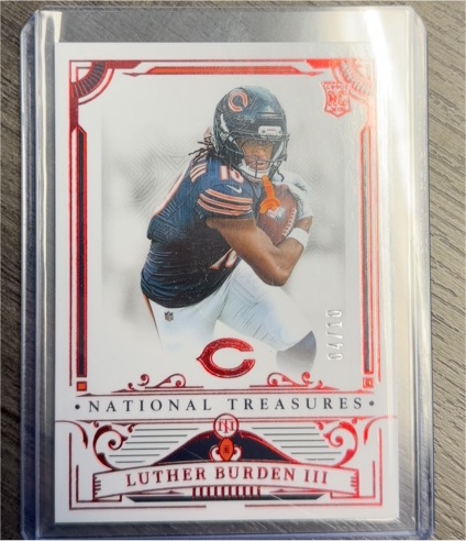 2025 Panini National Treasures #4 Luther Burden III — front