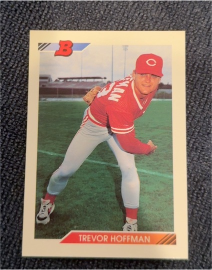 1992 Bowman #11 Trevor Hoffman — front