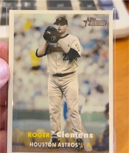 2006 Topps Heritage #200 Roger Clemens — front