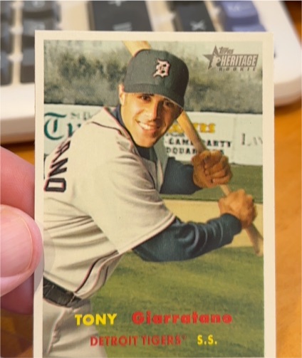 2006 Topps Heritage #146 Tony Giarratano — front
