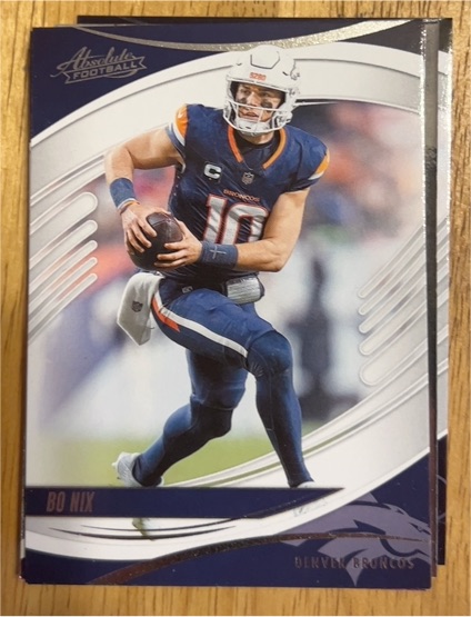 2025 Panini Absolute Football #65 Bo Nix — front