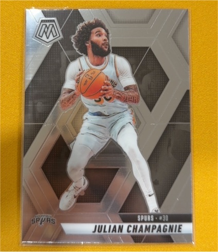 2024-25 Panini Mosaic #109 Julian Champagnie — front