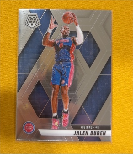 2024-25 Panini Mosaic #15 Jalen Duren — front