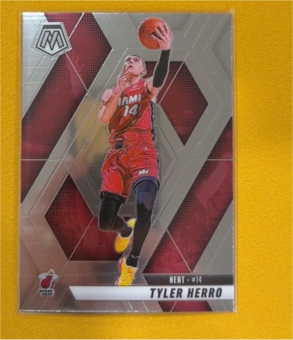 2024-25 Panini Mosaic #47 Tyler Herro — front