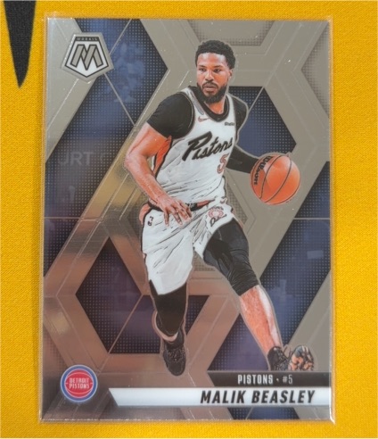 2024-25 Panini Mosaic #130 Malik Beasley — front
