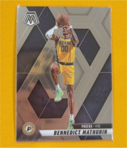 2024-25 Panini Mosaic #154 Bennedict Mathurin — front
