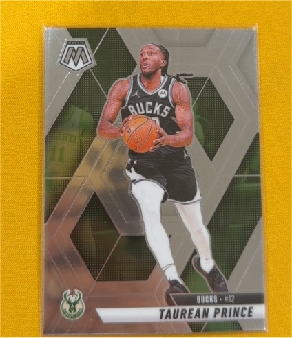 2024-25 Panini Mosaic #27 Taurean Prince — front