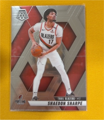 2024-25 Panini Mosaic #61 Shaedon Sharpe — front