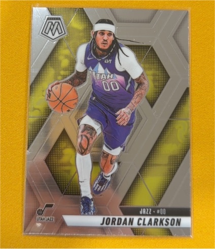 2024-25 Panini Mosaic #149 Jordan Clarkson — front