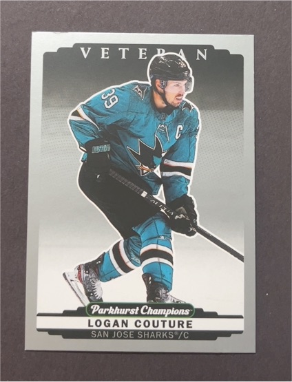 2022-23 Upper Deck Parkhurst Champions #21 Logan Couture — front