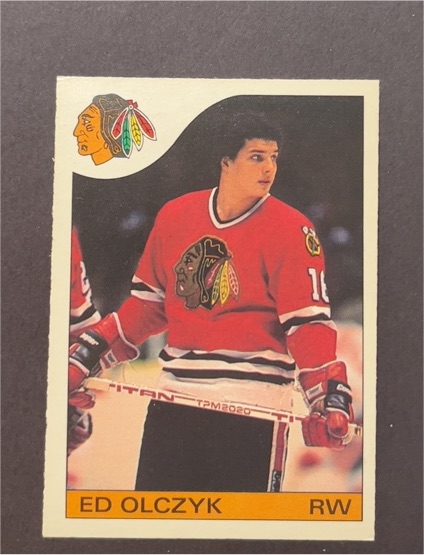 1985-86 O-Pee-Chee #86 Ed Olczyk Rookie — front