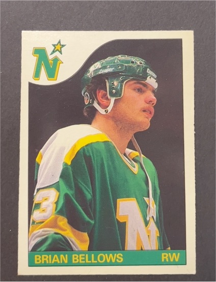 1985-86 Topps #50 Brian Bellows — front