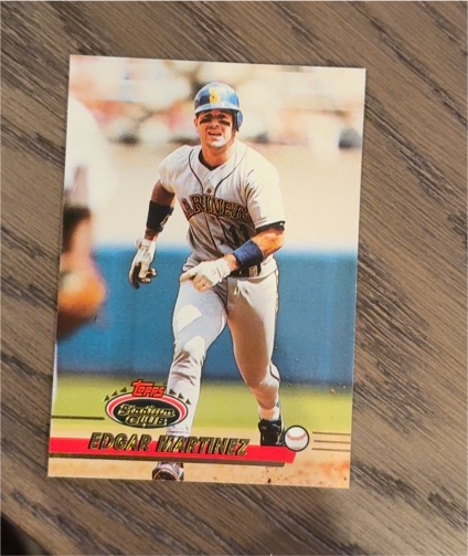 1993 Topps Stadium Club #331 Edgar Martinez — front