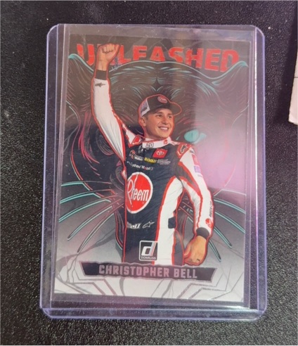2025 Donruss #1 Christopher Bell Unleashed — front