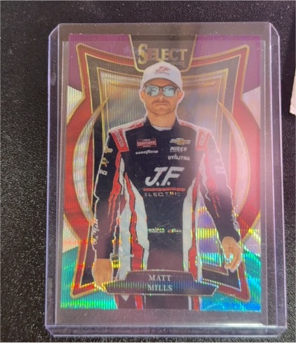 2025 Panini Select NASCAR #8 Matt Mills — front