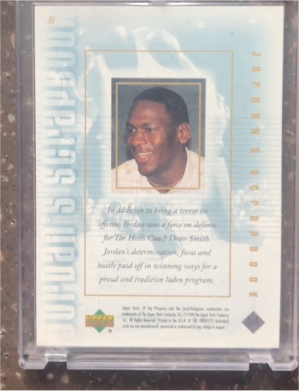 2001-02 Upper Deck Hardcourt #121 Michael Jordan — front