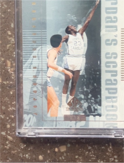 1999 Upper Deck SP Top Prospects Jordan's Scrapbook #J18 Michael Jordan — front