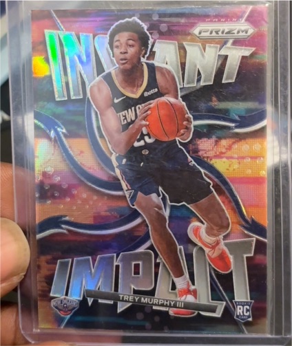2021-22 Panini Prizm #18 Trey Murphy III Instant Impact Rookie — front