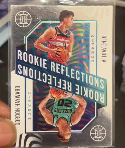 2020-21 Panini Illusions Rookie Reflections #24 Deni Avdija Gordon Hayward — front