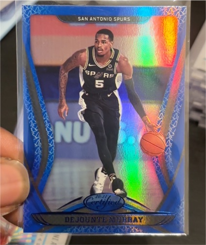 2020-21 Panini Certified #131 Dejounte Murray — front