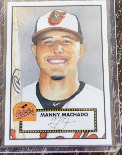 2018 Topps Gallery Heritage #H-22 Manny Machado — front