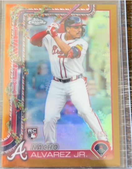 2025 Topps Chrome #75 Nacho Alvarez Jr. — front