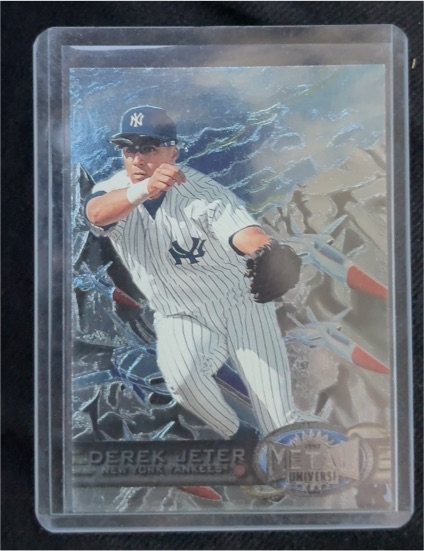 1997 Fleer Metal Universe #118 Derek Jeter — front