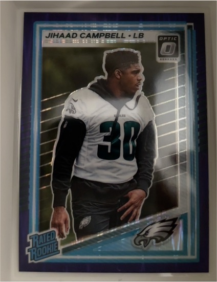 2025 Panini Donruss Optic #266 Jihaad Campbell — front