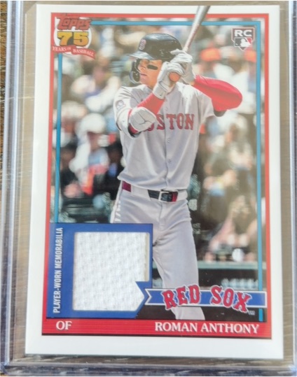 2026 Topps Series 1 #91R-RA Roman Anthony — front