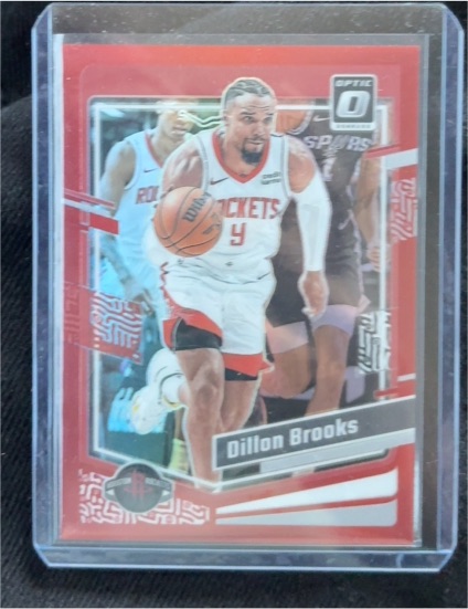 2023-24 Donruss Optic #82 Dillon Brooks Houston Rockets — front