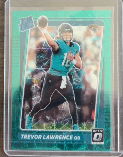 2021 Panini Donruss Optic #201 Trevor Lawrence — front