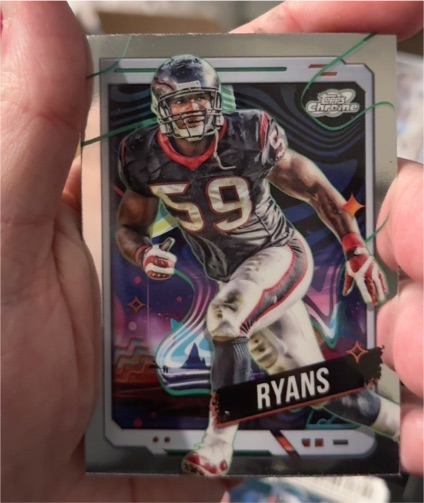 2024 Topps Chrome Cosmic #38 DeMeco Ryans — front