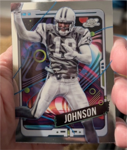 2024 Topps Cosmic Chrome #70 Keyshawn Johnson — front