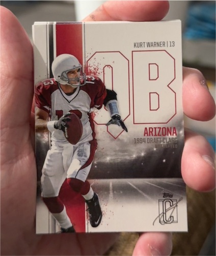 2024 Topps Signature Class #1 Kurt Warner — front