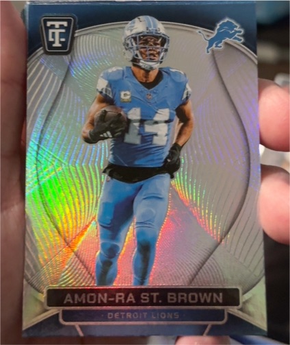 2024 Panini Totally Certified #28 Amon-Ra St. Brown — front