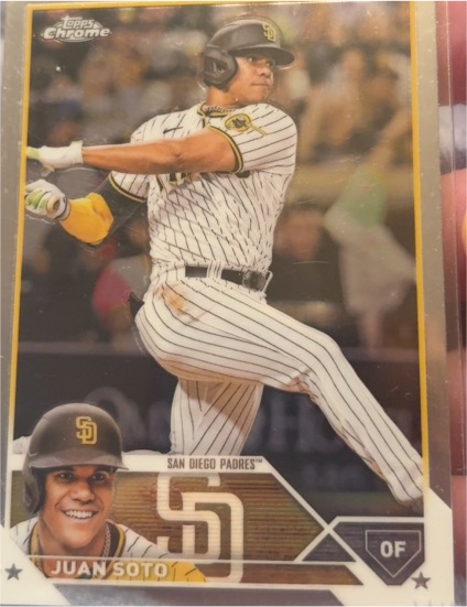 2023 Topps Chrome #100 Juan Soto — front