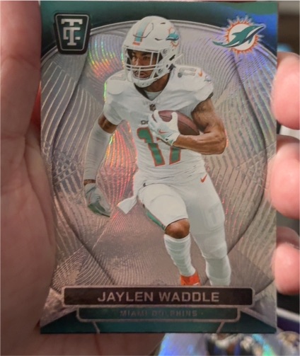2024 Panini Totally Certified #56 Jaylen Waddle Mirror — front