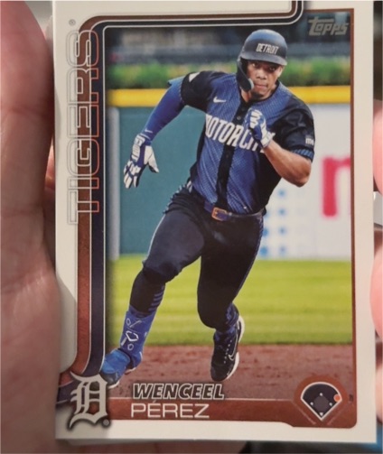 2025 Topps Series 2 #646 Wenceel Perez — front