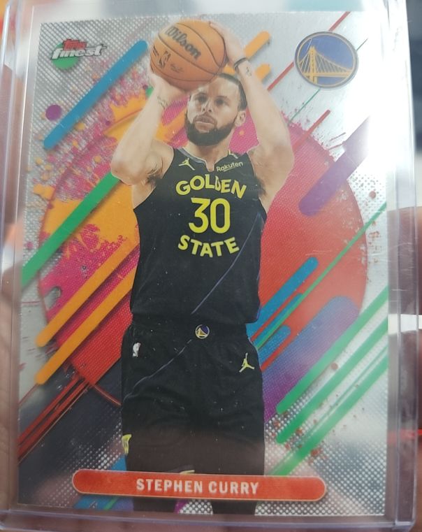2025 Topps Finest #274 Stephen Curry — front
